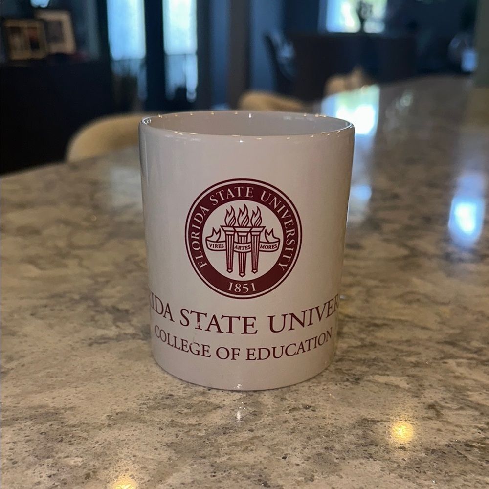 Florida State University White Mug